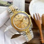 Copy Rolex Oyster Perpetual Datejust 40mm Watches Two Tone Jubilee Strap